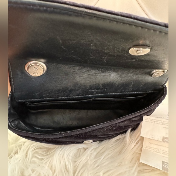 Balenciaga BB Chain Round Shoulder Quilted Velvet Bag - Picture 5 of 14